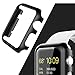 CinoCase Apple Watch Series 1 / 2 Case, 42mm Thin Fit Snap-On PC Hard Protective Bumper Case Premium Slim & Light Scratch-Resistant and Shockproof Cover for Apple Watch Series 1 / 2 (Black)
