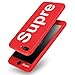 iPhone 7 Plus Case,AICase Ultra Thin Lightweight Supre Fashion Full Body Coverage Protection Soft PC [Dual Layer][Slim Fit] Case with Tempered Glass Screen Protector for Apple iPhone 7 Plus (Red)