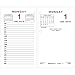 AT-A-GLANCE Daily Desk Calendar Refill, January 2018 - December 2018, 3-1/2
