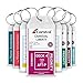 Cruise Luggage Tags Etag Holders Zip Seal & Steel Loops Thick PVC