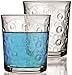 Circleware Parade Double Old Fashioned Whiskey Glasses, Set of 4, 13 oz., Clear
