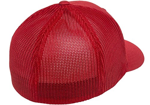 Flexfit Trucker Cap. 6511 - Red - One Size