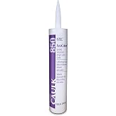 TEC AccuColor - Siliconized Sanded Acrylic Caulk - Fast-Drying and Paintable Sealant Designed to Match Other TEC Grout Colors - 10.5 OZ (908 Dove Gray)