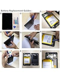 Swark MLP36100107   Batería de repuesto para Verizon Ellipsis 8, QTAQZ3, Ellipsis Kids, Ellipsis Kids LTE (4000 mAh, polímero de litio)