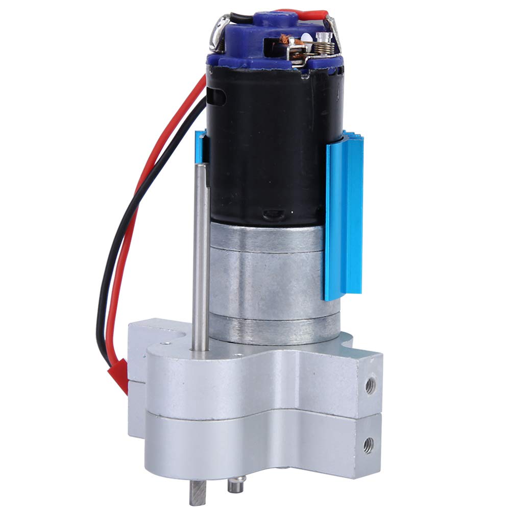 VGEBY RC Change Gear Box, RC Speed Change Gear Box With 370 Brush Motor RC Upgrade Parts Accessory for WPL C14 C24 B14 B24 B16 B36 Remote Control Car