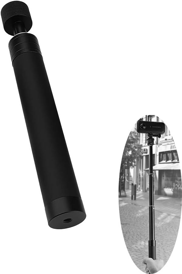 BonFook Selfie Stick Extension Rod Compatible with Insta360 ONE X,7.8-28.8 inch.