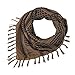 Premium Military Shemagh Scarf Tactical Desert Arab Head Neck Scarf Wrap (Khaki)