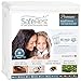 SafeRest Zippered Mattress Protector - Premium 12-15 Inch Waterproof Mattress Cover for Bed - Breathable, Noiseless Washable Mattress Encasement - Queen