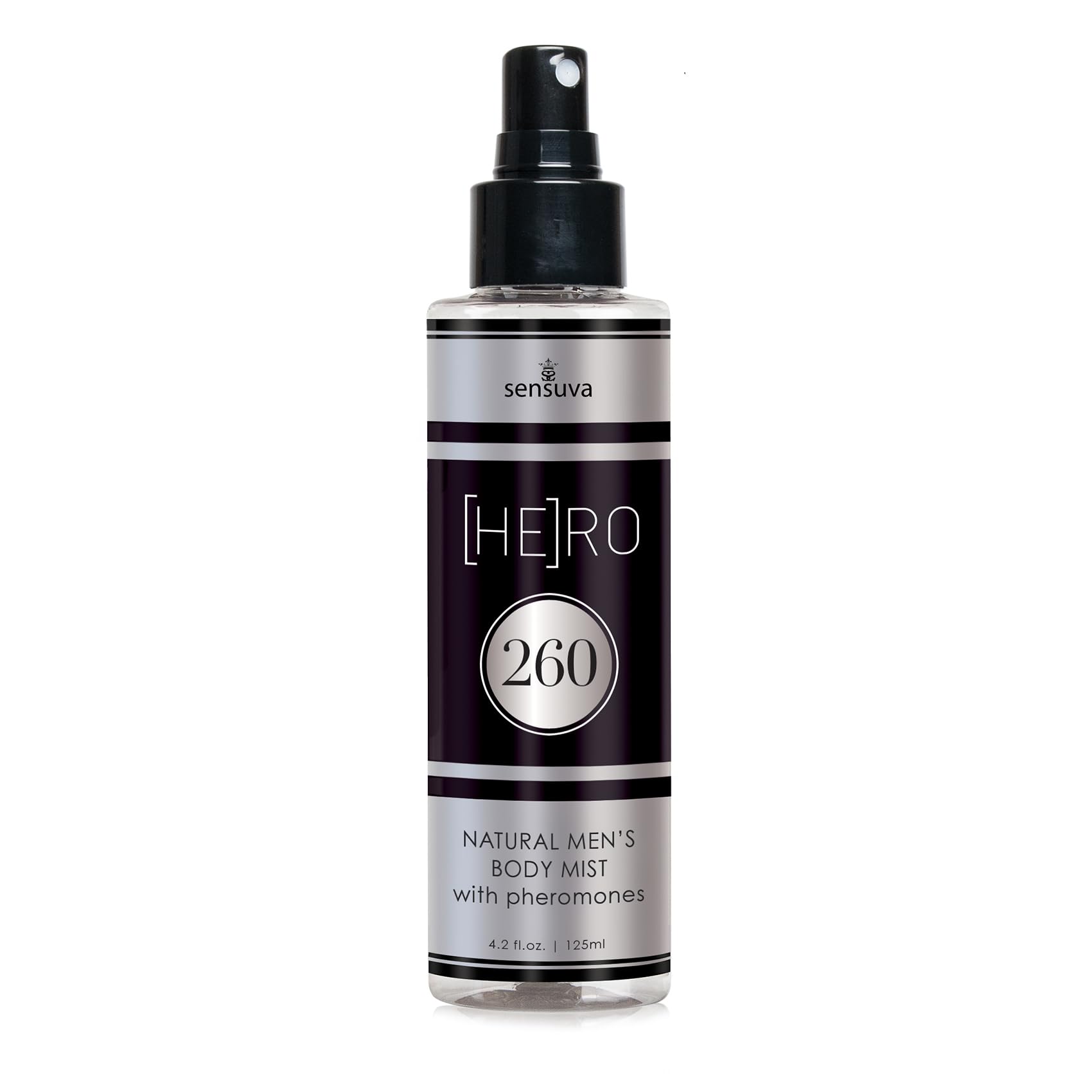 Sensuva Hero 260 Natural Pheromone Body Mist for Men 125 ml