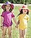 RuffleButts Girls Rash Guard 2-Piece Swimsuit Set - Yellow Polka Dot Bikini with UPF 50+ Sun Protection - 3T
