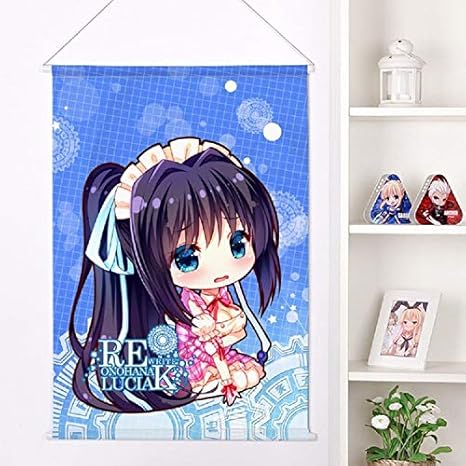 Amazon Co Jp We23 2 Rewrite リライト 此花ルチア タペストリー 60x90cm アニメ ゲーム 漫画 グッズ 漫々次元 ホーム キッチン