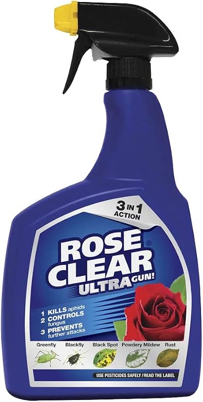 Fungicide Rose Clear Ultra Gun Fungicide And Insecticide Spray 1 Litre