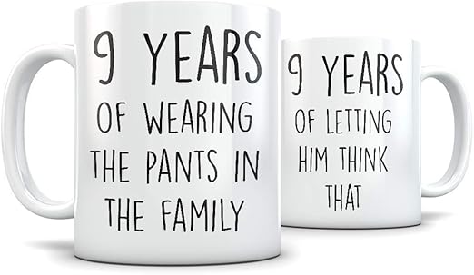 9th wedding anniversary gifts for him