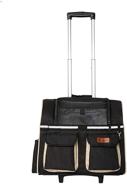 cat carrier on wheels amazon