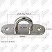Alise Ceiling Hook Heavy Duty Top Hook Swing Hooks for Yoga Hammock Fan Chandelier Swing Marine Boat Application Sandbag Bag,4-Inch Length Stainless Steel 1 Pair