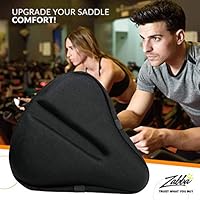 bikeroo large bike seat cushion