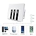 Smart Switch,Woocon Wifi Light Switch That Compatible with Alexa Echo Dot and Google Home In-wall Wireless Switch ,Timing Function,No Hub Required (3 Switches in 1 Gang)