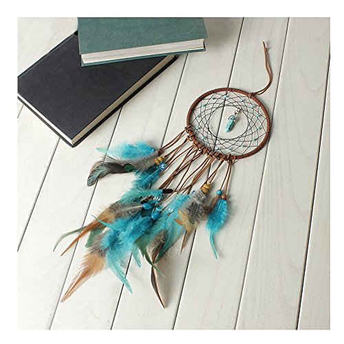 Dream Catcher for Kids Bedroom Decal Turquoise Stone Handmade Large Dreamcatcher