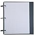 Five Star Flex Hybrid NoteBinder, 1-1/2 Inch Binder with Tabs, Notebook and 3 Ring Binder All-in-One, Green (72401)