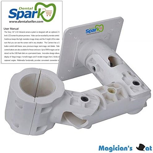 Zeta Dental Intraoral Camera LCD Monitor Holder for Most of Dental Chair Very Strong Support M-22