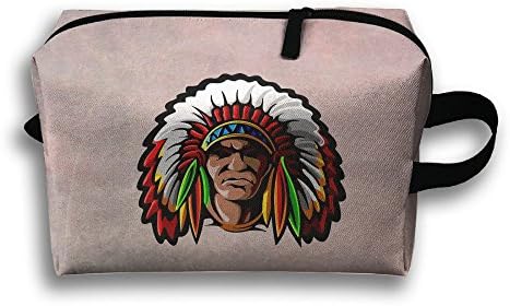 Unisex Classic Indian Cartoon Illustration Travel Bags Carry Storage Luggage Handbags