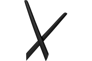 LENZPROSE Ear Socks Replacement Temple Sleeves for Oakley Wire Tap 2.0 OO4145 Sunglasses Frame, Silicone Soft Black Earsocks