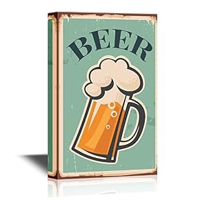 Beer on Vintage Background
