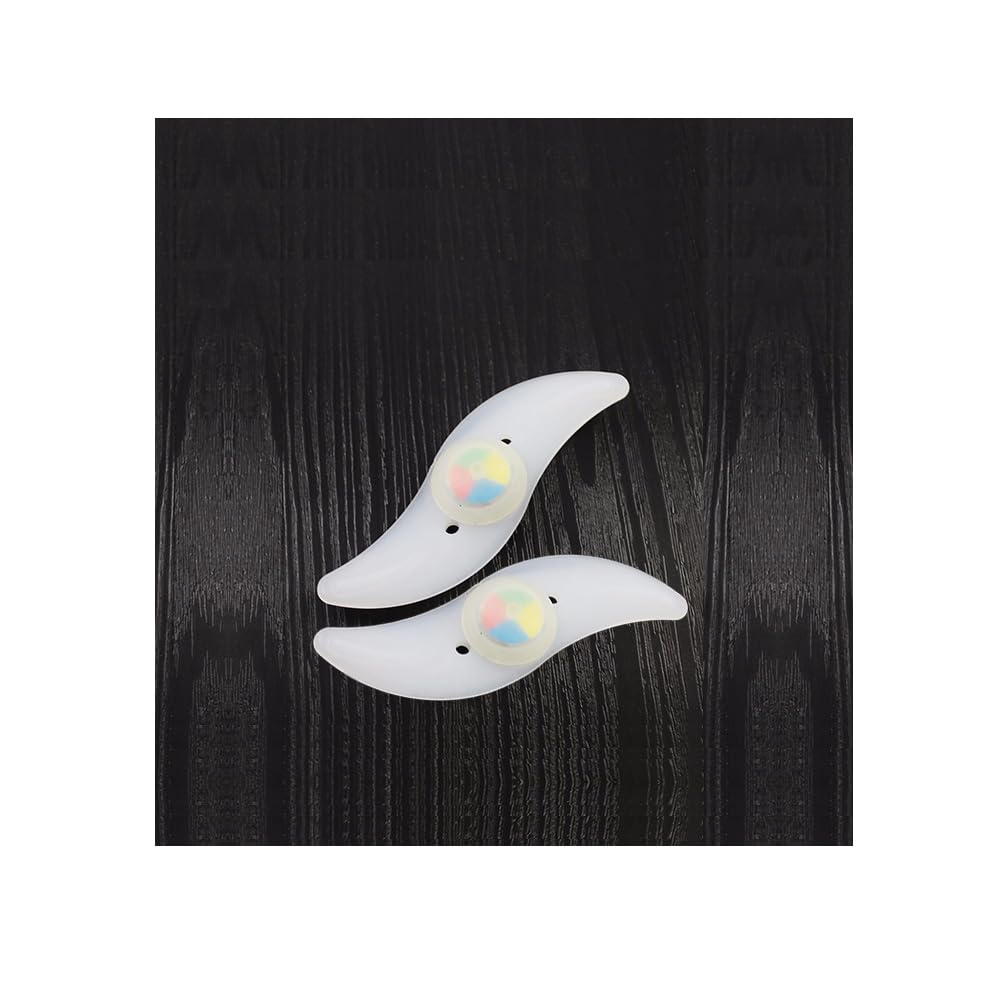 TRIXES Wheel Spoke Lights - Colour Changing LED - Multicolour 3 Flashing Modes - Easy Install Bike Accessory - Visibility at Night Time