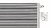 Sunbelt A/C Condenser For 08-17 Mitsubishi Lancer 2.4L 2.0L 11-21 Mitsubishi Outlander Sport 2.4L 2.0L 07-13 Mitsubishi Outlander 3.0L 2.4L 3747