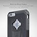Rokform iPhone 6/6s PLUS Rugged Series Military Grade Magnetic Protective Phone Case with twist lock & universal magnetic car mount (Black/Gun Metal) 302343