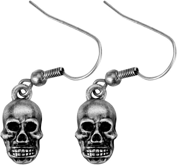 Skull Earrings Collectible Jewelry Accessory Dangle Studs