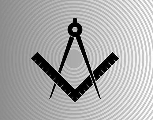 gwcdeccal Architects drafting compass and square die cut vinyl decal sticker