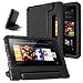 AFUNTA Fire 7 2015 Case,Light Weight Shock Proof Convertible Handle Stand EVA Protective Kids Case for Amazon Fire 7 inch Display Tablet (5th Generation - 2015 Release Only)-Black primary