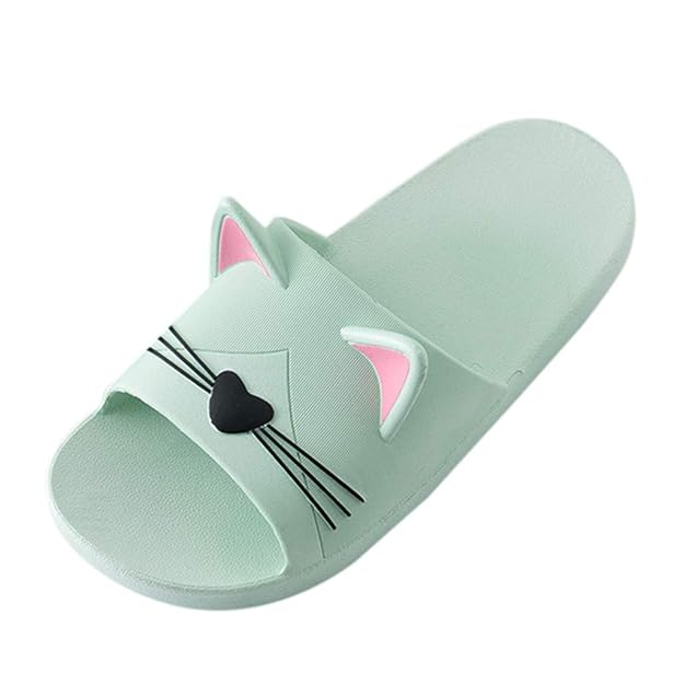 Männer & Frauen Zuhause Hausschuhe Cartoon Katze Boden Familie Schuhe Strand Sandalen Slippers Sommer Schwimmbad Badeschlappen Unisex Badeschuhe Baden