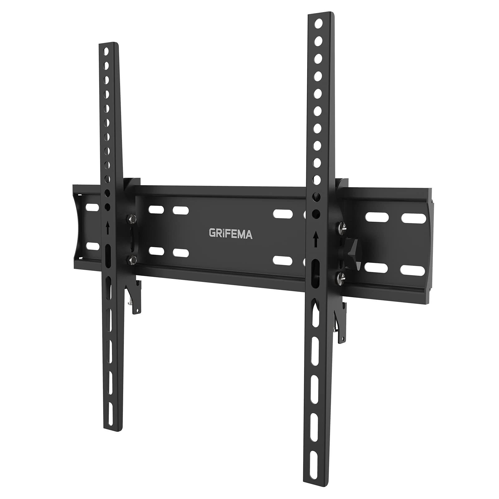 GRIFEMA GB1004-2 TV Wall Bracket for 26-65 inch, up to 50kg, Tilt TV Wall Mount with Spirit Level, Max VESA 400x400mm, Flat and Slim