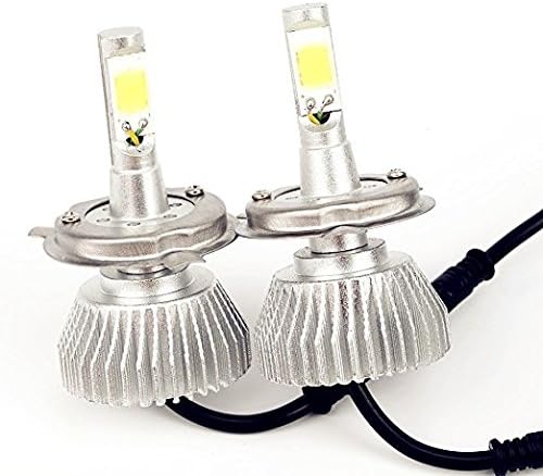 2x H1 High-Power LED Headlight 80W 8000LM COB Chips Bulb Kit with COB Chip and Fan, H1 LED Kit Replace for Halogen Lights or HID Bulbs, 2 Pack - 5 Year Warranty ((H8/H9/H11)) (H1)
