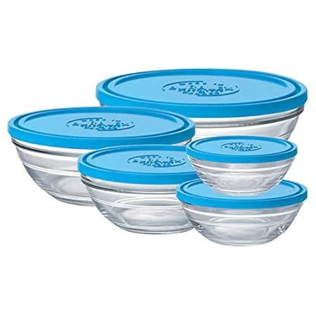 Duralex Lys - 5 unidades redondo templado cristal congelador ...