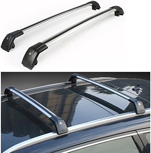 GDSMotor Universal Black Car Cross Bars Top Luggage Roof Rack Lockable Anti-Theft Design Fit for Mitsubishi Outlander Sport ASX RVR 2010-2020