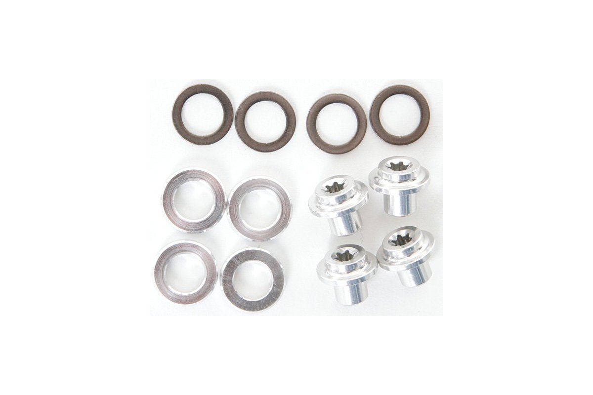Campagnolo SR/R/CH brake pad fixing nut and washers