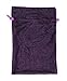 Velvet Jewelry Bag, Soft Drawstring Pouch, Tarot, Dice, Rune or Card Gift Bag, Small 4