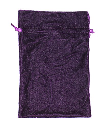 4 Velvet+Jewelry+Drawstring+Pouch+Purple