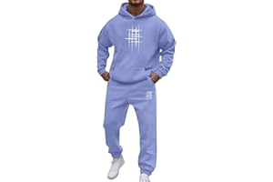 Sweat Suit for Men Tracksuits Men's Clothing Sets 2 Piece Sweatsuits Lounge Sweatshirts Athletic Tracksuit