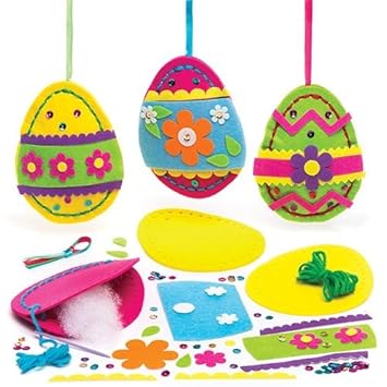 Kit Da Cucito Con Uova Di Pasqua Per Bambini Perfetti Per I