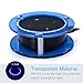 Aobelieve Ceiling Wall Mount Protective Stand for Amazon Echo Dot 2nd Generation (Blue)