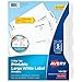 Avery Big Tab Printable Large White Label Dividers with Easy Peel, 5 Tabs, 4 Sets (14438)