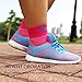 Dowellife Plantar Fasciitis Socks, Ankle Brace Compression Support Sleeves & Arch Support, Foot Compression Sleeves, Ease Swelling, Achilles Tendonitis, Heel Spurs for Men & Women (Pink S)