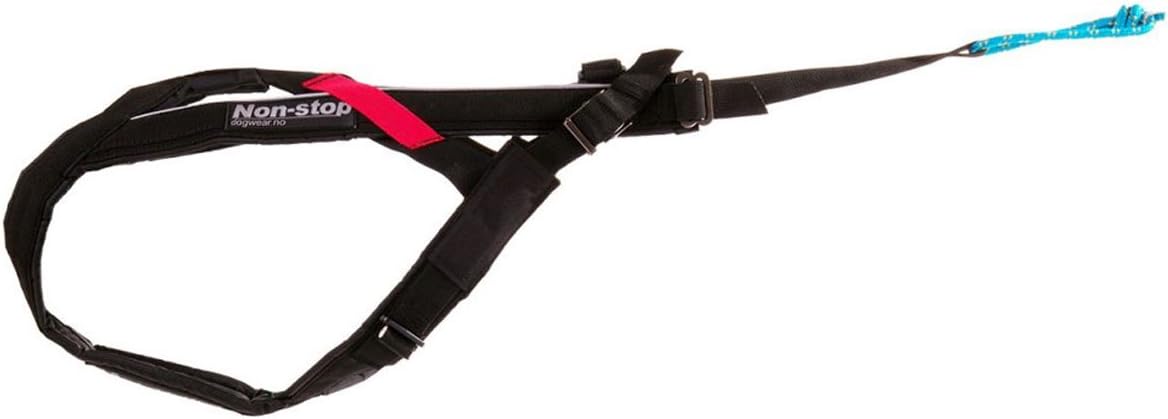 Non-Stop Dogwear Freemotion Harness, Customisable, black, Size 8 - Image 4