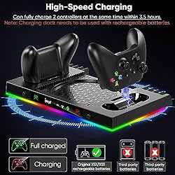 Upgrade Cooling Fan &Dual Controller Charging