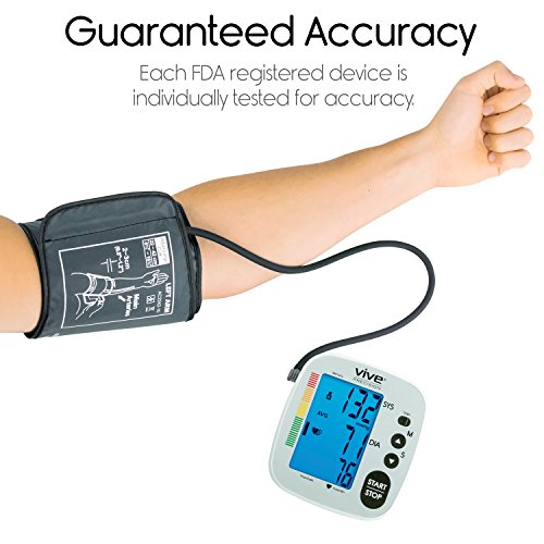 Blood Pressure Monitor by Vive Precision Automatic Digital Upper Arm