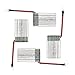 AKASO A200 Drone 3.7V 500mAh 4 Pack Lipo Batteries Charger with 4 in 1 Battery Charger for AKASO A200 X5C 4CH 2.4GHz Quadcopter Drone